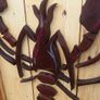 Rustic Lobster Wood Art Display Image 4