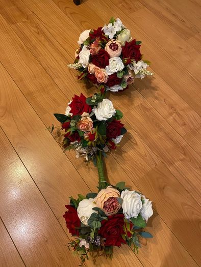 bridal flower bouquet, wedding flowers, bridesmaids bouquets, arrangements