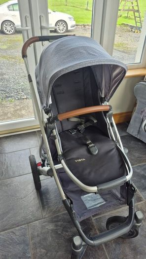 Uppababy vista travel system, highchair, carrier