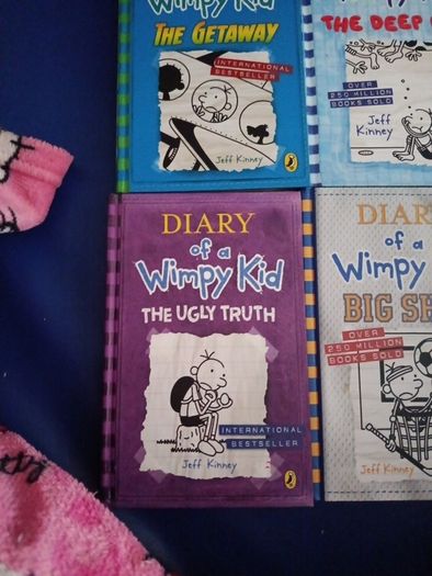 diary of a wimpy kid books