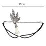 1920's Headpiece Flapper Party Headband Costume Party Fascinator Vintage Crystal Rhinestone Crystal Rhinestone Headpiece Image 6
