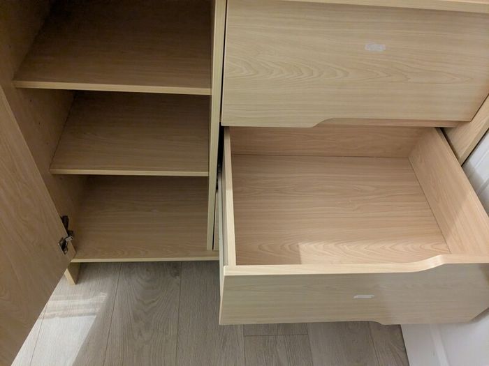 Baby changing dresser