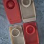 Vintage 1970s Retro Mid Century breakfast boiled egg/toast trays originals Image 7