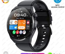 GT3 Pro Smart Watch Men NFC 390x390 HD Screen Heart Rate Bluetooth Calls IP67 Waterproof Sport SmartWatch DIY Faces