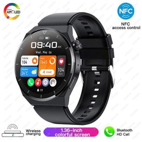GT3 Pro Smart Watch Men NFC 390x390 HD Screen Heart Rate Bluetooth Calls IP67 Waterproof Sport SmartWatch DIY Faces
