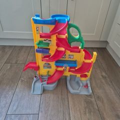 Fisher price car garage