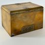 Early-1920s Art Deco WMF Oxidised Silver-plate (on brass) Tobacco Box Image 3