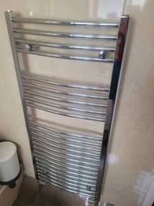 Chrome Bathroom Radiator