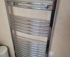 Chrome Bathroom Radiator