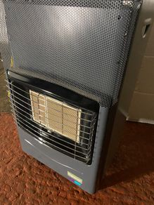 Superser gas heater with gas cylinder