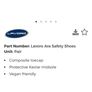 Ladies safety shoes size 5 Image 4