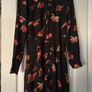 Black floral Dress BNWT Zara Image 4