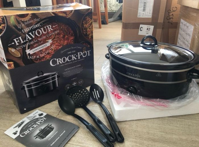 NEW SALE | CrockPot Slow Cooker, Aluminium, 300 W, 6.5 liters, Black