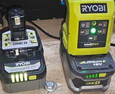 Ryobi Batteries and Charger
