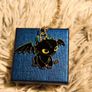 Flying Dragon Necklace Toothless Inspired How to Train Your Dragon Jewelry Image 9