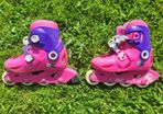 Oxelo Girls Pink Purple Roller Scates UK 11.5 - 13