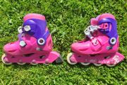 Oxelo Girls Pink Purple Roller Scates UK 11.5 - 13