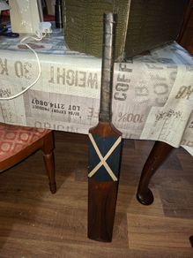 Antique Wooden Willow Bat, Postage Available or collection,