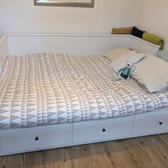IKEA HEMNES Day-bed w 3 drawers/2 mattresses