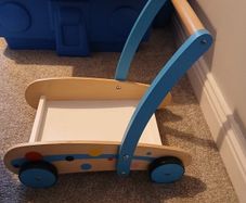 wooden walker