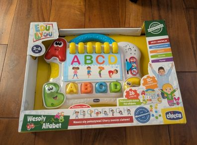 Chicco Polish-Speaking Interactive Alphabet Toy Brand New (Open Box)