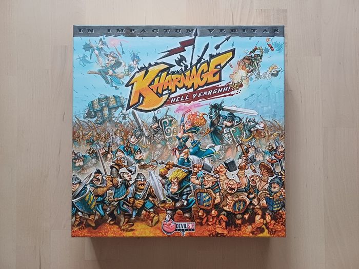 Kharnage Fantasy Battle Board Game (Devil Pig Games NEW SEALED)