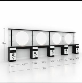 4 unit for barber shop