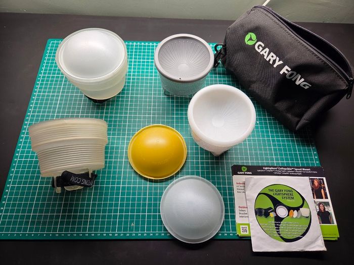 GaryFong Speedlite Diffuser Set