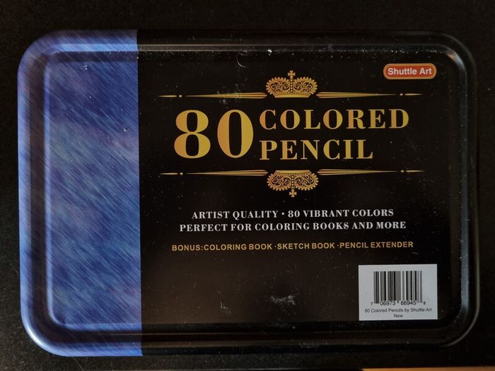 Art material colour pencils