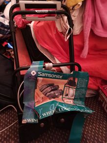 samsonite luggage cart
