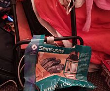 samsonite luggage cart