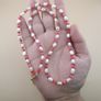 Natural Pearl & Rose Quartz Necklace Elegant 22 Design Image 7