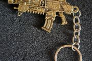 Warhammer, bolt rifle keyring.