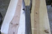 Old harness makers wooden clamp