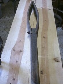 Old harness makers wooden clamp
