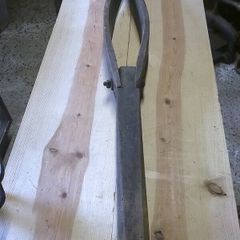 Old harness makers wooden clamp