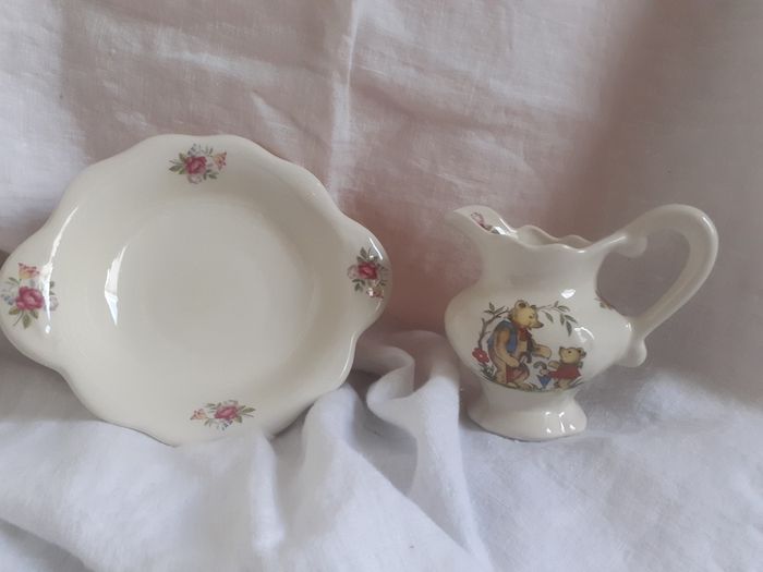 Teddy Bears Jug & Bowl Set.