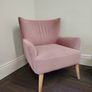 Blush pink Armchairs (3 available) Image 2