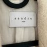 Sandro blazer cream color Image 3