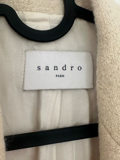 Sandro blazer cream color