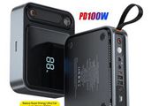 Baseus 3000A Car Jump Starter Power Bank 26800mAh Car Starting Device with PD 100W Fast Charging Car Battery Charger Booster