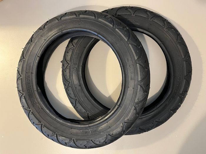 2 x Tyres & 2x Tubes 12 1/2 X 2 1/4 for strollers, wheelchairs, or small scooters