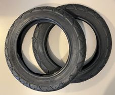Brand new 2 x Tyres (62 - 203) (12 1/2 x 2 1/4) for strollers, wheelchairs, or small scooters