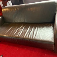 3 seater leather couch
