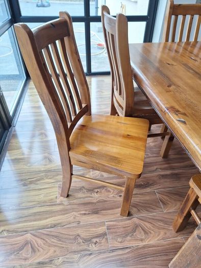Dining table and chairs