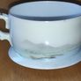 Vintage Japanese eggshell porcelain teacup with saucer Image 8