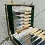 Cased set of fish knives & forks Image 7