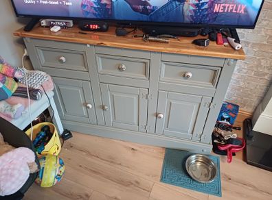 Solid wood unit