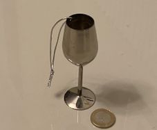 Metal goblet decoration