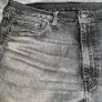 Levis 505 Jeans W38 L31 Mens Black Regular Straight Fit Denim Image 3